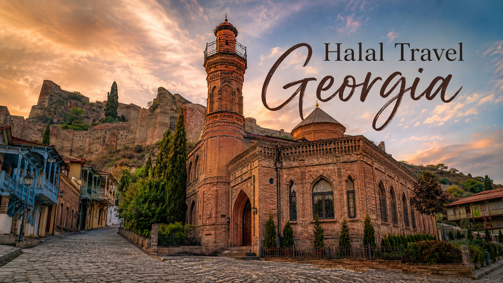 Halal travel Georgia - Juma Mosque Tbilisi Old Town